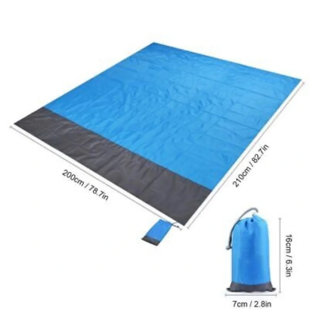 Beach Sandfree Blanket, Manta de Playa, Lightweight Mat for Outdoor, Camping New